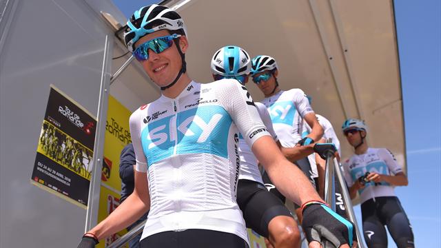 Sivakov mate Hirt au sprint, Froome piégé