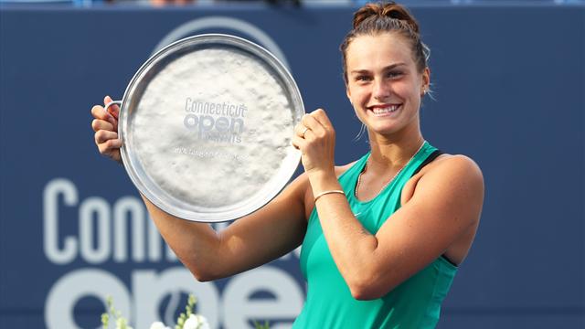 Sabalenka ouvre son palmarès et monte en flèche