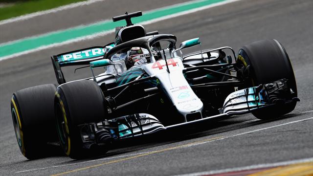 Belçika'da pole pozisyonu Hamilton'ın