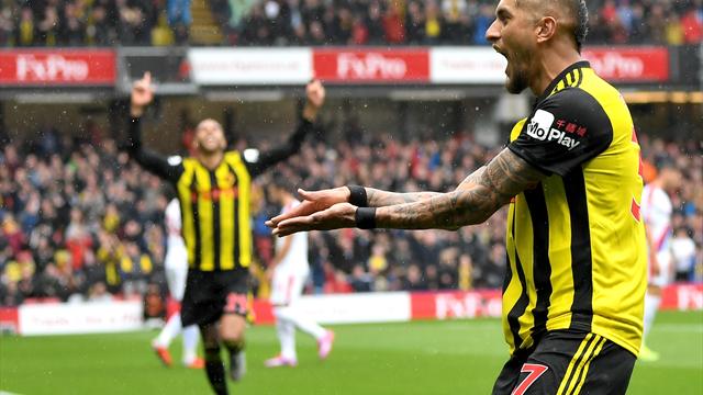Highlights: Flyvende Pereyra bringer Watford op på siden af Liverpool Highlights: Flyvende Pereyra bringer Watford op på siden af Liverpool