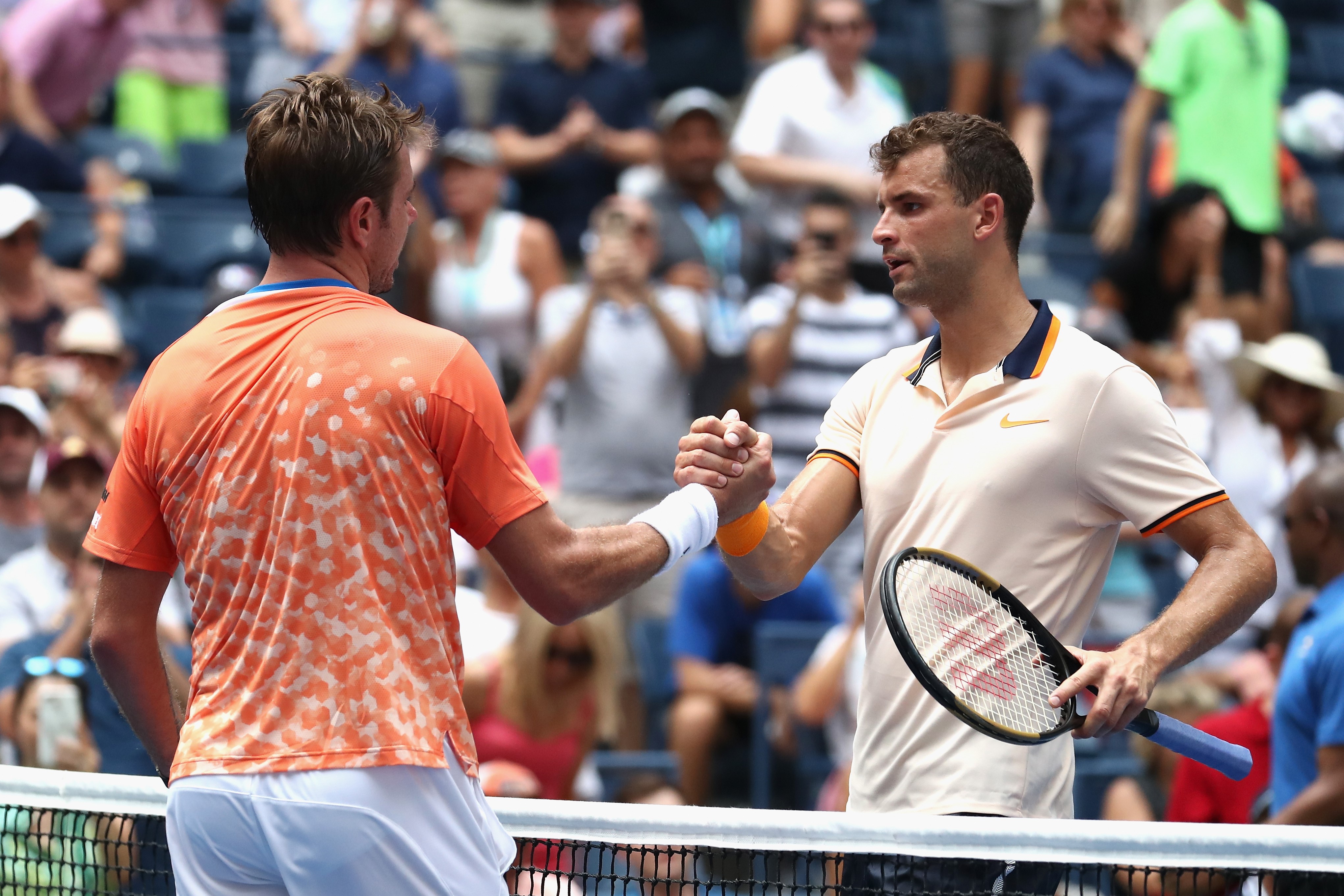 Stanislas Wawrinka et Grigor Dimitrov - US Open 2018