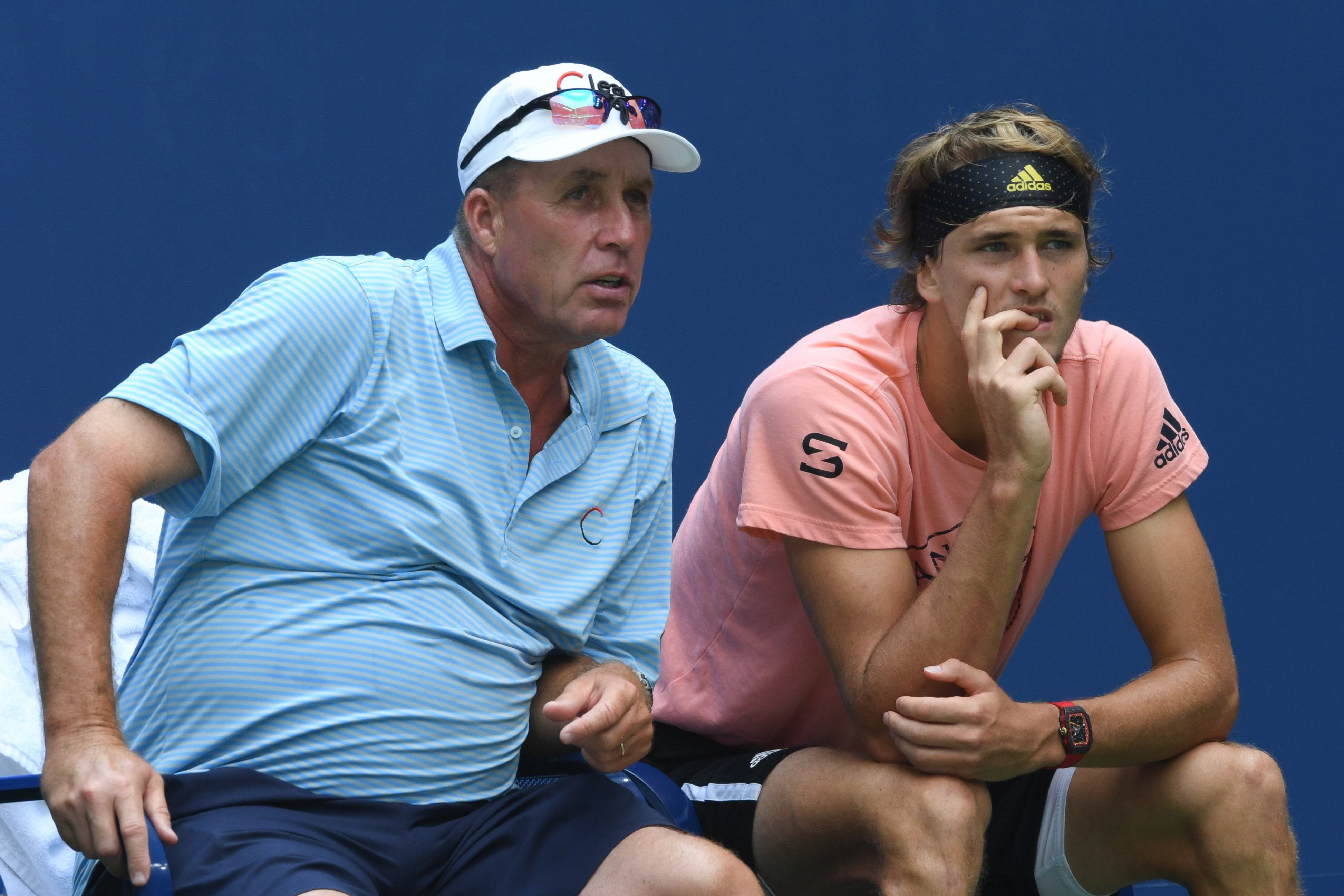 Ivan Lendl und Alex Zverev