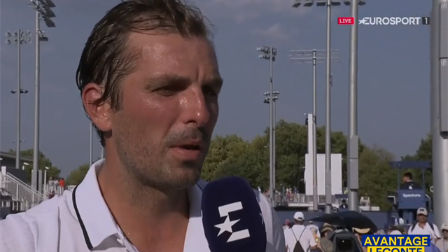 Benneteau : "L'une de mes pires journées au niveau des conditions climatiques..." Benneteau : "L'une de mes pires journées au niveau des conditions climatiques..."