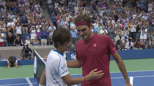 Se høydepunktene: Federer gjorde kort prosess med Nishioka Se høydepunktene: Federer gjorde kort prosess med Nishioka