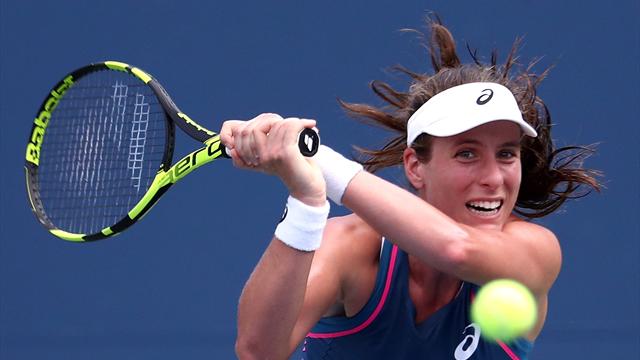Konta not beating herself up after first-round defeat