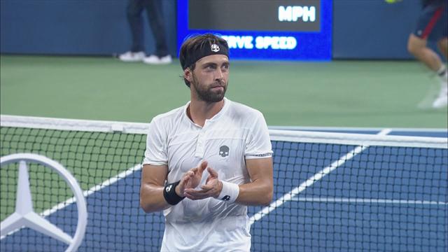 Sock a fini par craquer contre Basilashvili Sock a fini par craquer contre Basilashvili