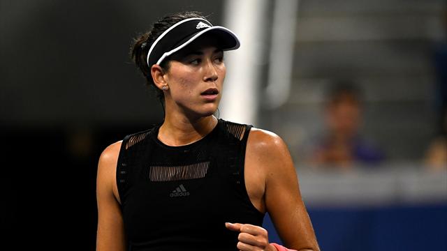 Garbiñe Muguruza: "Estoy contenta de estar en semis y haber ganado tres partidos"