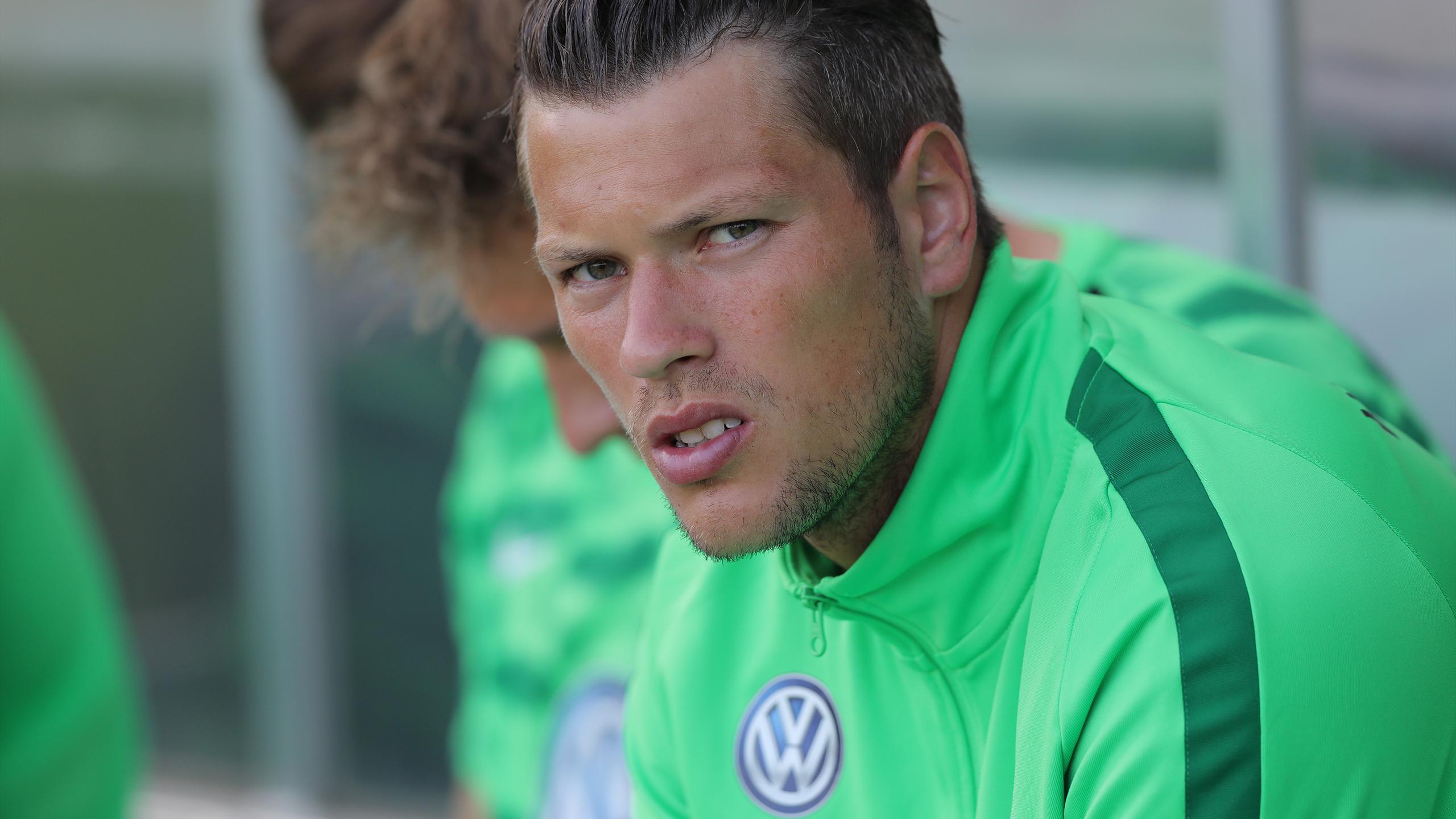 Daniel Ginczek vom VfL Wolfsburg im Eurosport Interview der Woche