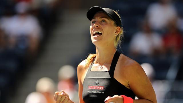Malmenée par la chaleur et Larsson, Kerber s’est fait une énorme frayeur