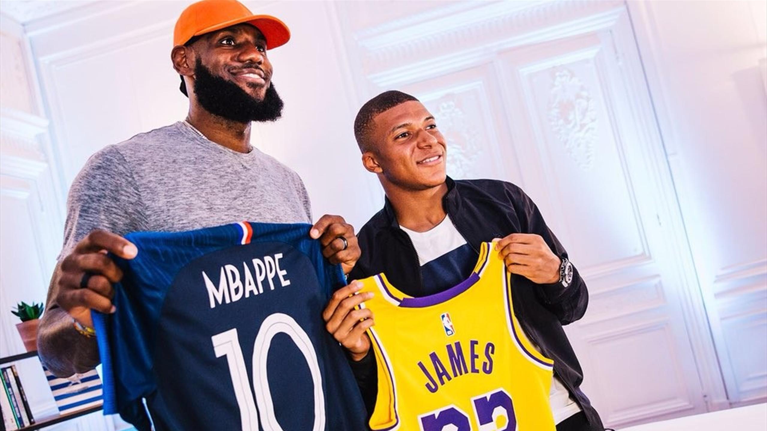 kylian mbappé lebron james
