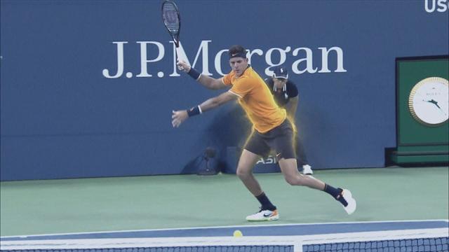 The Coach : Le coup droit de Del Potro, une arme redoutable