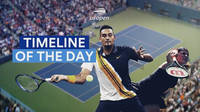 US Open - Tres españoles, cuatro favoritos y una imagen singular, el timeline de la 4ª jornada US Open - Tres españoles, cuatro favoritos y una imagen singular, el timeline de la 4ª jornada