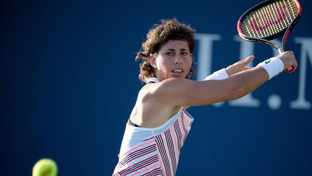 US Open 2018, Caroline García-Carla Suárez: Paciencia y determinación (7-5, 4-6 y 6-7 -4-)