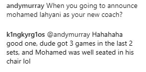 Botta e risposta tra Murray e Kyrgios