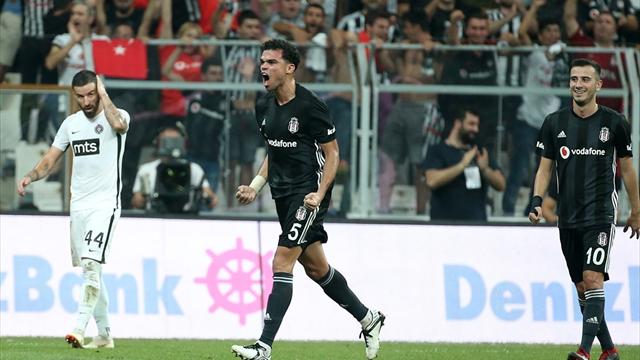 Beşiktaş net skorla Avrupa Ligi gruplarında