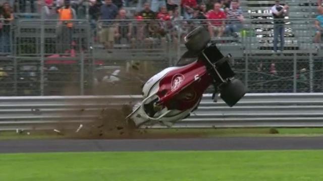 F1 Monza, terribile incidente di Ericsson a 300 km/h F1 Monza, terribile incidente di Ericsson a 300 km/h