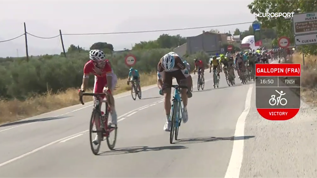 La Vuelta, Stage 7 - Key Moments: One big crash, one big finish La Vuelta, Stage 7 - Key Moments: One big crash, one big finish