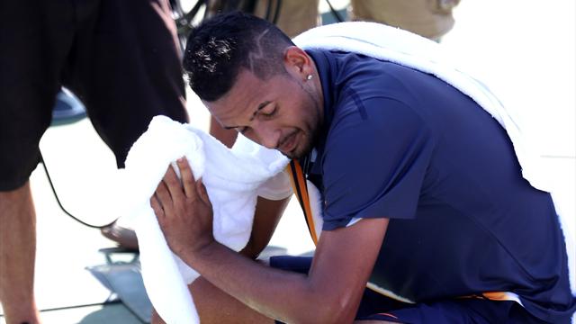 Kyrgios sur l'intervention de l'arbitre : "Ça ne m'a pas aidé du tout, c'est ridicule"