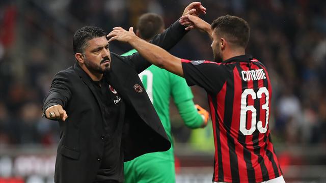 Gattuso: "Caldara? Grande professionista, non è giusto gettarlo nel frullatore"