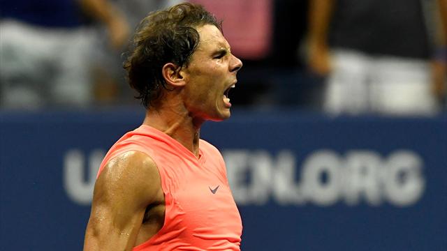 Nadal, sonné mais pas coulé
