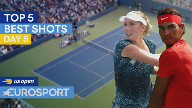 Volée amortie, tweener, défense de fer : le top 5 des points de vendredi Volée amortie, tweener, défense de fer : le top 5 des points de vendredi