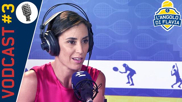 L'Angolo di Flavia, Pennetta: "Mi piace il Kyrgios personaggio, ma il mio pallino è Shapovalov" L'Angolo di Flavia, Pennetta: "Mi piace il Kyrgios personaggio, ma il mio pallino è Shapovalov"