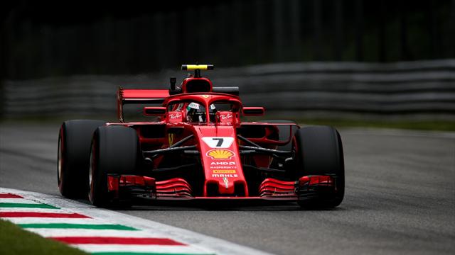 Monza'da pole pozisyonu, rekortmen Kimi'nin