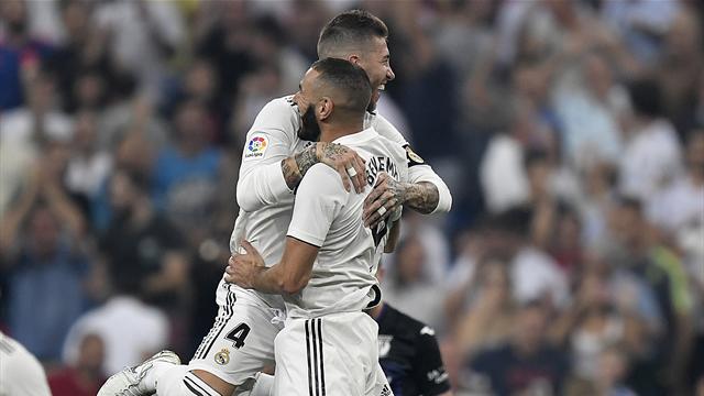 Benzema régale, le Real a le sourire