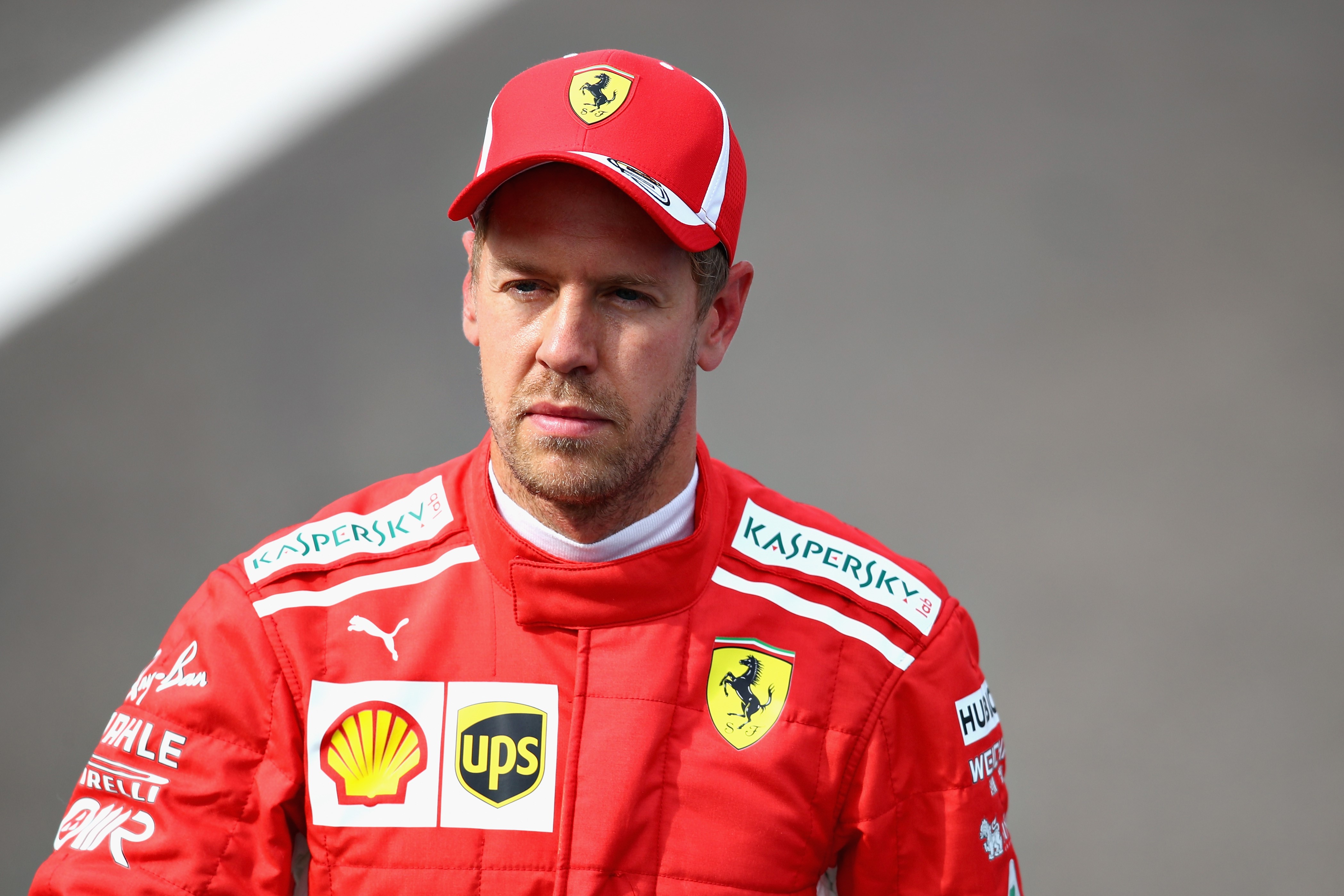 Sebastian Vettel (Ferrari) au Grand Prix d'Italie 2018