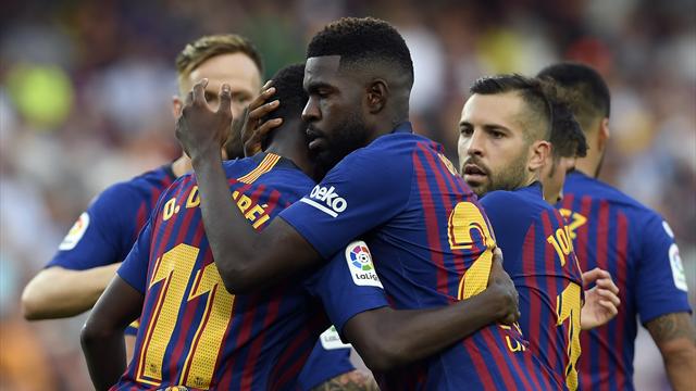 Camp Nou'da gol yağmuru