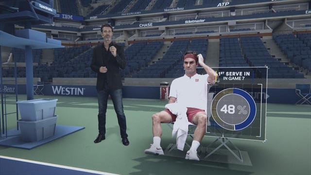 The Coach : La première balle de Federer, une arme essentielle The Coach : La première balle de Federer, une arme essentielle