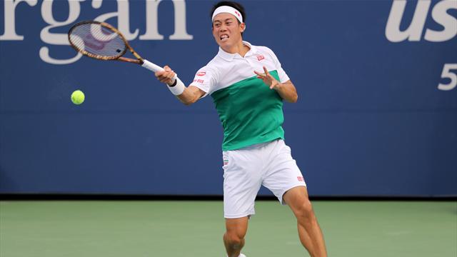 Nishikori de retour en demi-finale en battant Cilic — US Open Nishikori de retour en demi-finale en battant Cilic — US Open