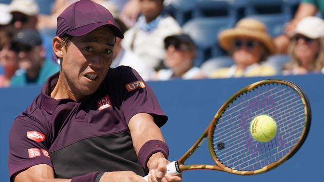 Höjdpunkter: Nishikori vidare i raka set Höjdpunkter: Nishikori vidare i raka set