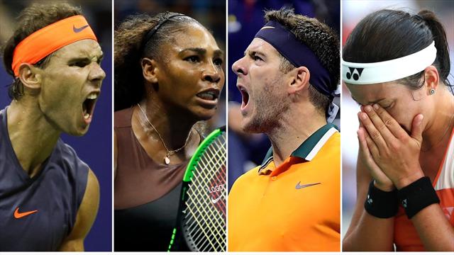 US Open 2018: Nadal, Serena, Del Potro y Sevastova, los grandes triunfadores del noveno día US Open 2018: Nadal, Serena, Del Potro y Sevastova, los grandes triunfadores del noveno día
