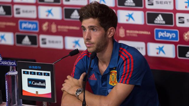 Sergi Roberto: "Estaré siempre muy agradecido a Luis Enrique" Sergi Roberto: "Estaré siempre muy agradecido a Luis Enrique"