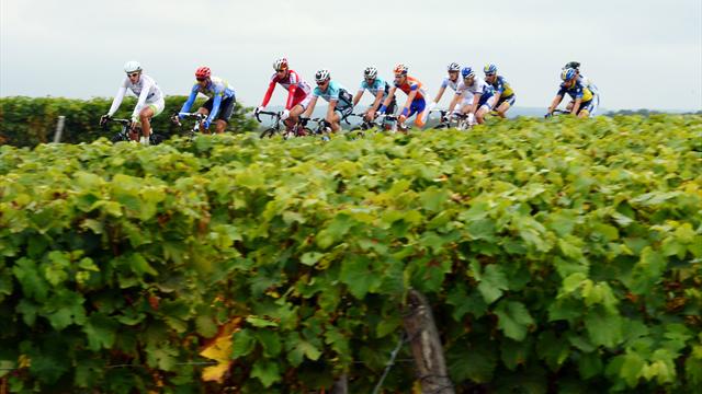 Un final remodelé avec un passage inédit dans les chemins de vigne
