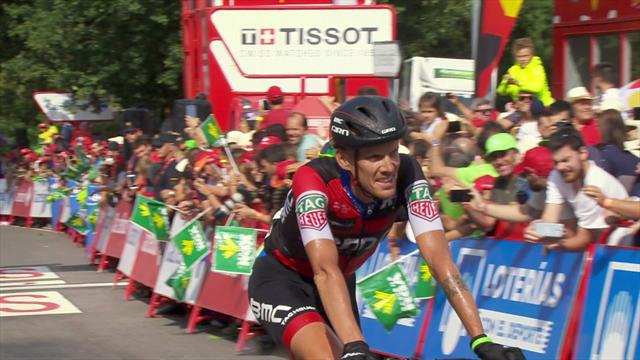 La Vuelta: 11. etabın son kilometresi La Vuelta: 11. etabın son kilometresi