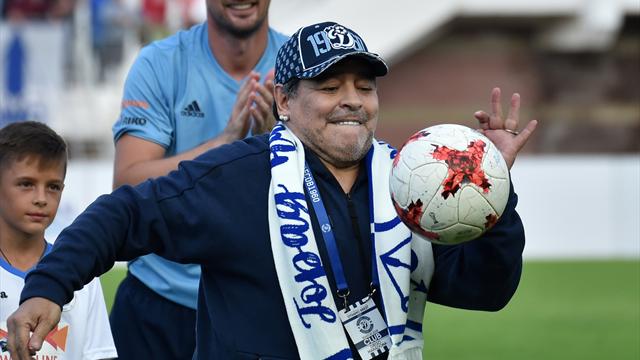 Maradona'dan "uyuşturucu" iddialarına yalanlama