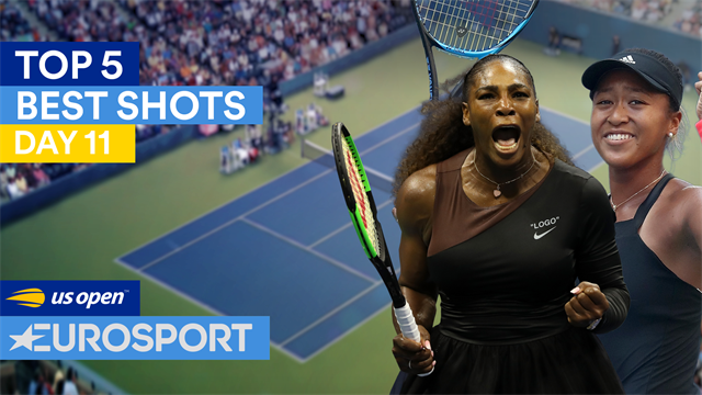 Serena en mode passing, la puissance d'Osaka : le top 5 des points de jeudi Serena en mode passing, la puissance d'Osaka : le top 5 des points de jeudi