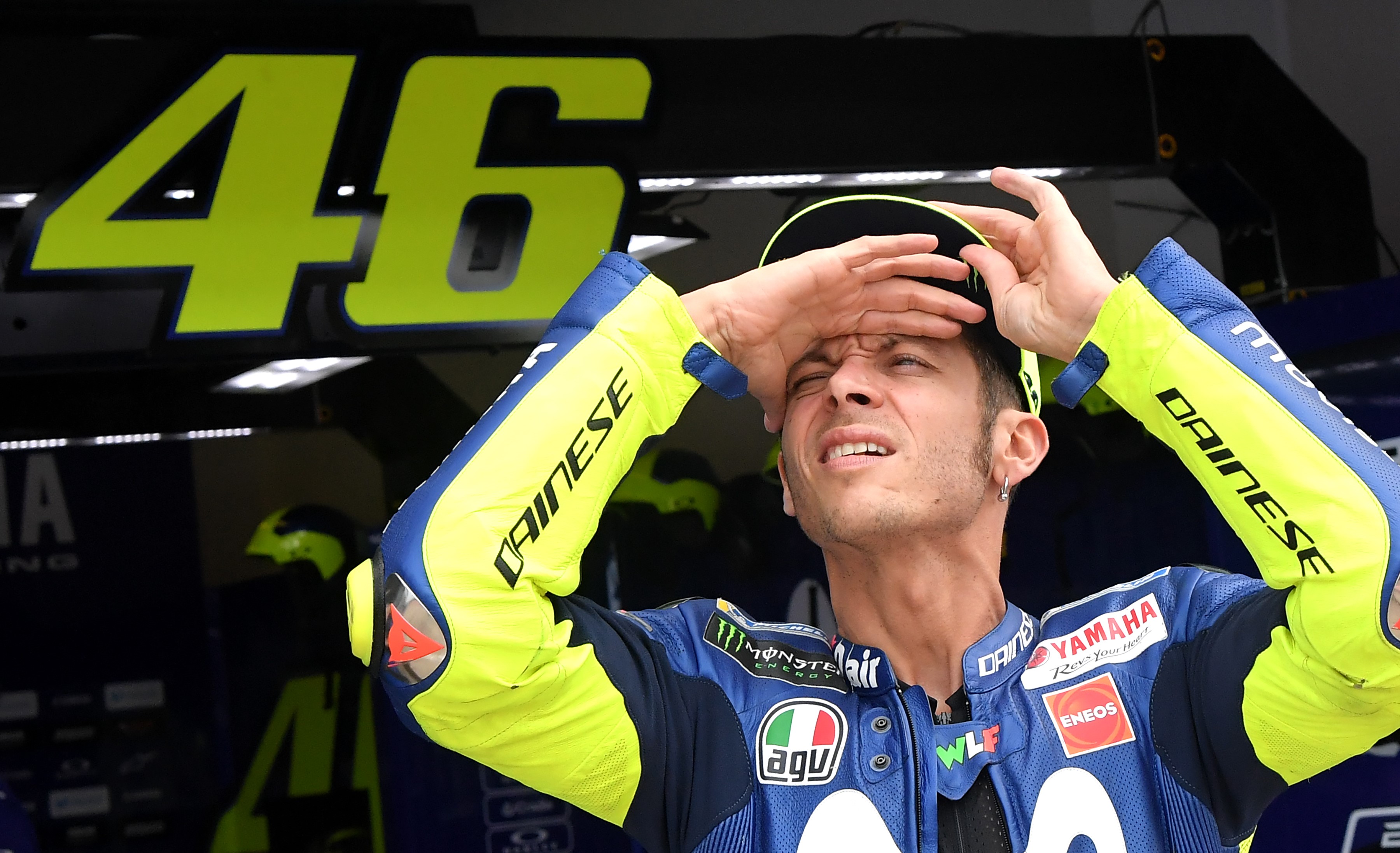 Valentino Rossi (Yamaha Factory) au Grand Prix de Saint-Marin 2018