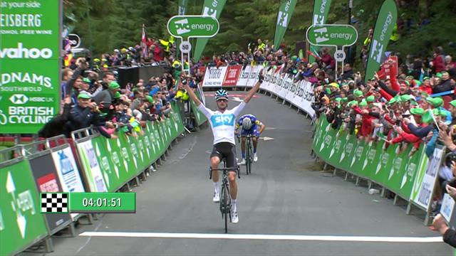Tour de Gran Bretaña 2018 (6ª etapa): Wouter Poels gana y mete miedo a Alaphilippe Tour de Gran Bretaña 2018 (6ª etapa): Wouter Poels gana y mete miedo a Alaphilippe