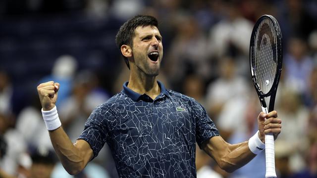 Djokovic rejoint Del Potro en finale après sa victoire expéditive contre Nishikori