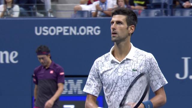Djokovic höll för favorittrycket mot Nishikori - klar för final