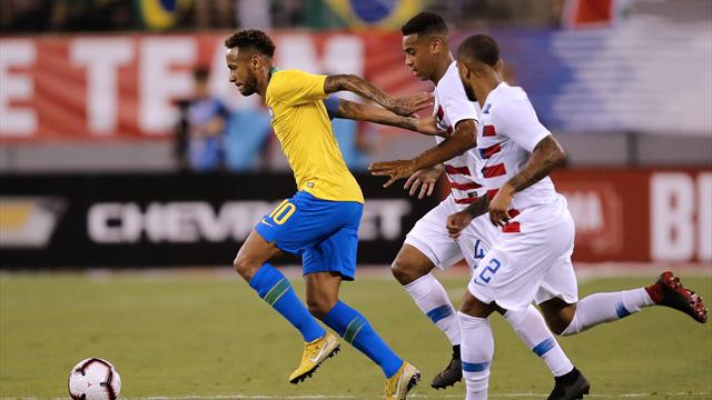 Firmino et Neymar trop forts pour la relève américaine