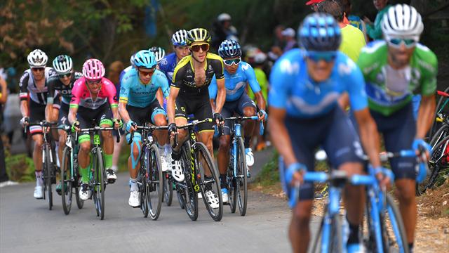 Les favoris s'expliquent, Yates vole, Herrada rame : les moments-clés de la 14e étape Les favoris s'expliquent, Yates vole, Herrada rame : les moments-clés de la 14e étape