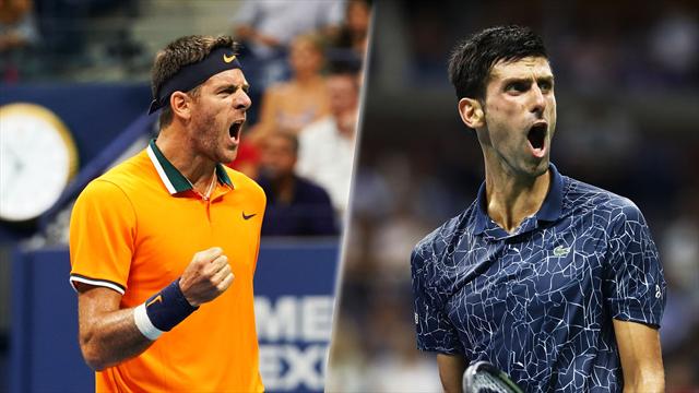 US Open: Del Potro și Djokovic se luptă pentru trofeu pe Eurosport 1