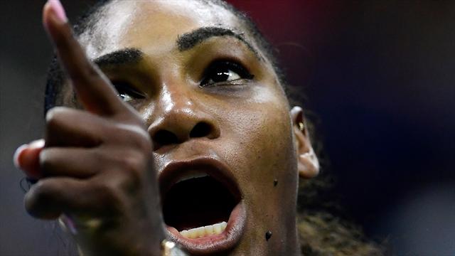 Серена оштрафована на 17 тысяч долларов за истерику в финале US Open