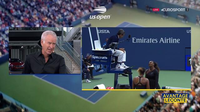 McEnroe sur la polémique Williams : "Un grand arbitre serait resté en dehors de ça" McEnroe sur la polémique Williams : "Un grand arbitre serait resté en dehors de ça"