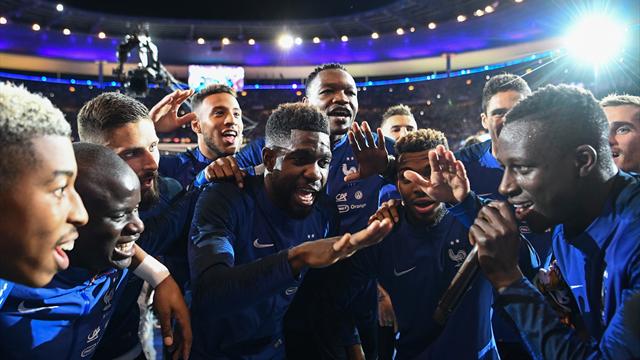 Emotion, chanson, frissons : Les Bleus ont vécu "un grand moment"