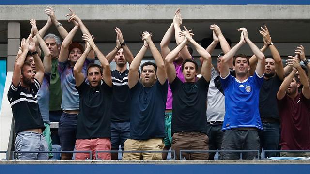 Del Potro e la Banda del Salamin: il lato romantico dell'argentino anche nel tifo